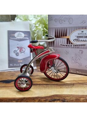 Hallmark Kiddie Car Classic  Sidewalk Cruiser Collection 1937 De Luxe Velocipede